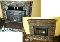 Fireplace Re-facing